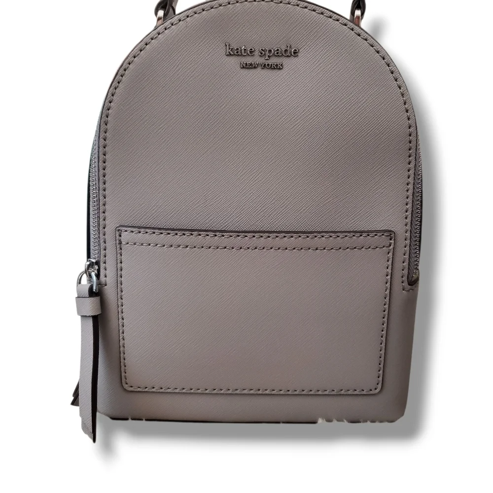 KATE SPADE New York Cameron Mini Convertible Backpack Sling Crossbody SOFT TAUPE